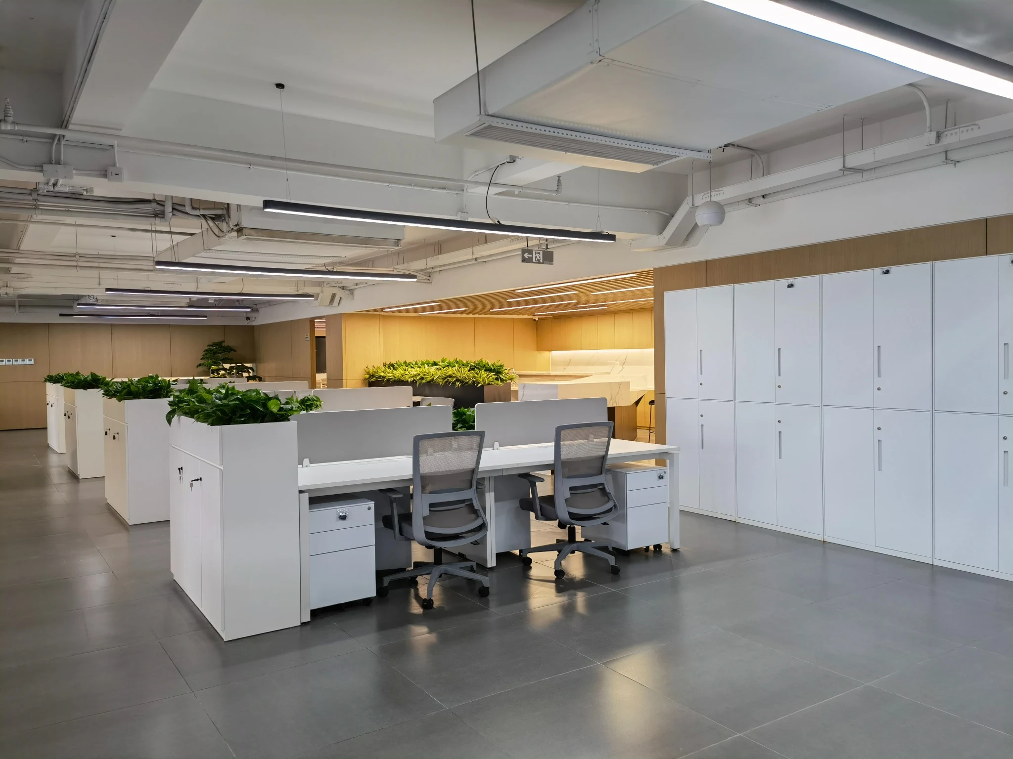 Staff workspace